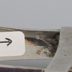 Aspergetang zilver.