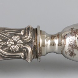 Wildboutklem zilver.