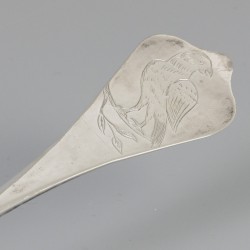 Lepel (Groningen, Hendrik P. Kremer 1798-1811) zilver.