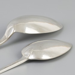 2-delig lot lepels Tiffany & Co. zilver.