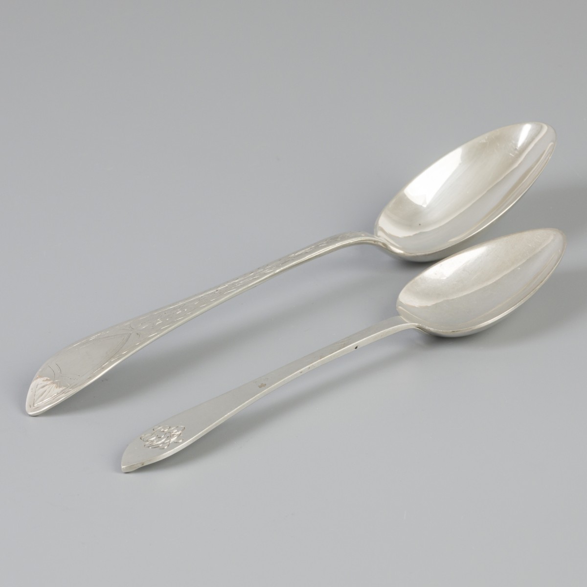 2-delig lot lepels Tiffany & Co. zilver.