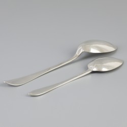 2-delig lot lepels Tiffany & Co. zilver.