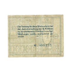 Germany. 5 RM. Banknote. Type ND. Type Mittelbau. - Very fine -.