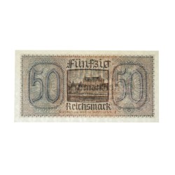 Germany. 50 Reichsmark. Banknote. Type ND. - About UNC.