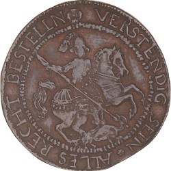 German states. Saxony - Ernestine Line. N.D. (1557 - 1564). Jeton.