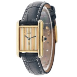 Cartier Must de Cartier Tank - Trinity Dial - Dames polshorloge - ca. 1980.