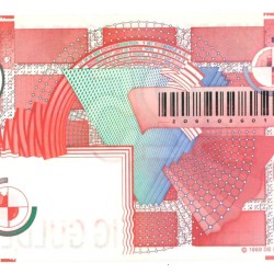 Nederland. 25 Gulden. Bankbiljet. Type 1989. Type Roodborstje. - Prachtig.