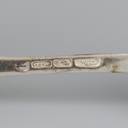 Lepel (Amsterdam, Roelof Helweg 1776-1811) zilver.