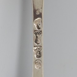 Lepel ('s-Gravenhage, Gregorius van der Toorn II 1738-1768) zilver.