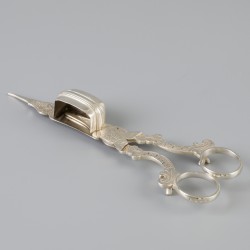Lontenknipper zilver.