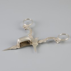 Lontenknipper zilver.