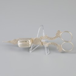 Lontenknipper zilver.