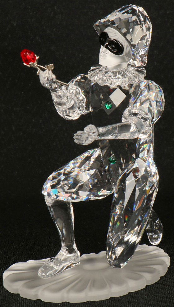 Swarovski jaarlijks item 2001 "Masquerade" Harlequin