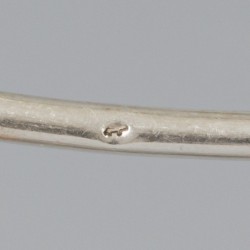 Broodtang zilver.