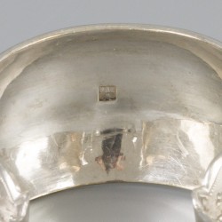 Broodtang zilver.