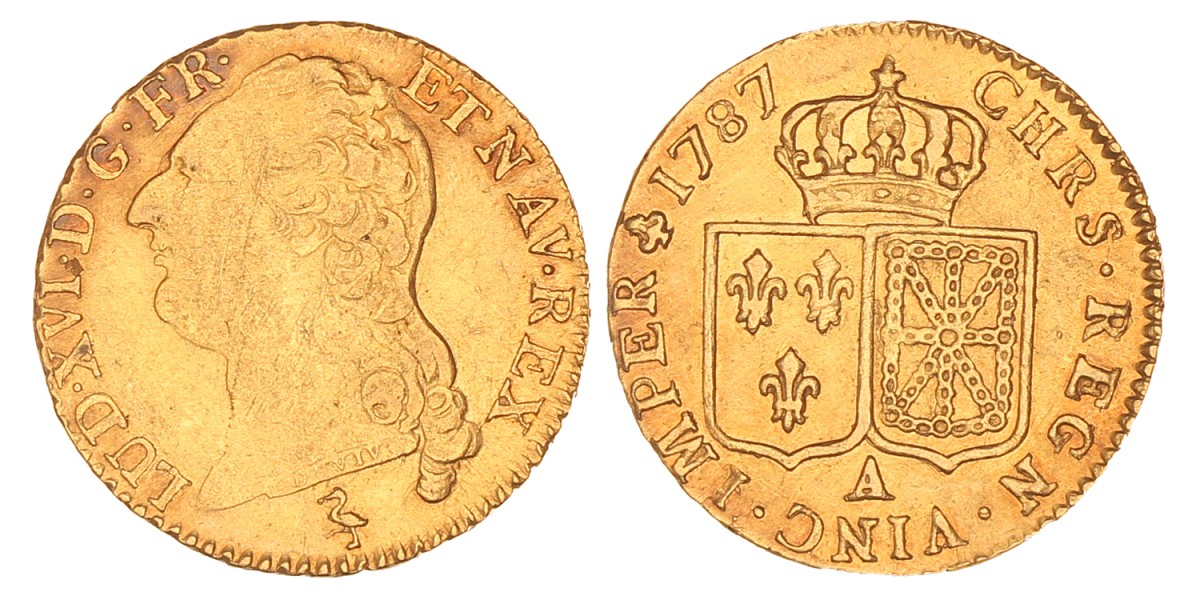 France. Louis XVI. Louis d'Or. 1787 A.