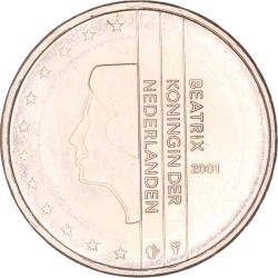 VERKOCHT Nederland. Beatrix. 2 Euro 'monometaal'. Proefslag Birmingham. 2001.