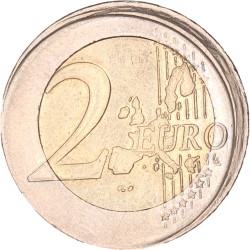 Belgium. Albert II. 2 Euro. Error strike. 2003.