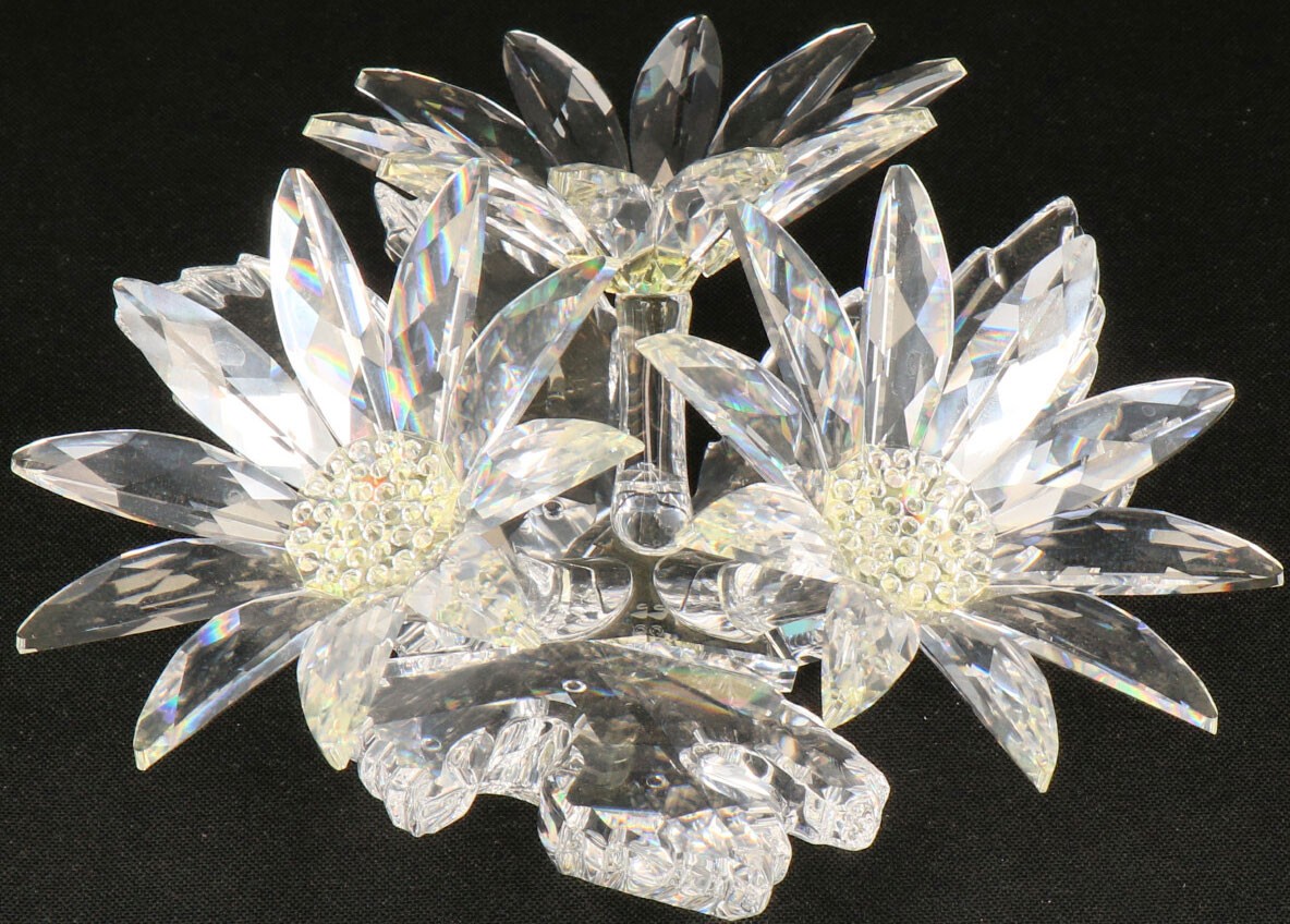 Swarovski maxi bloemschikking.