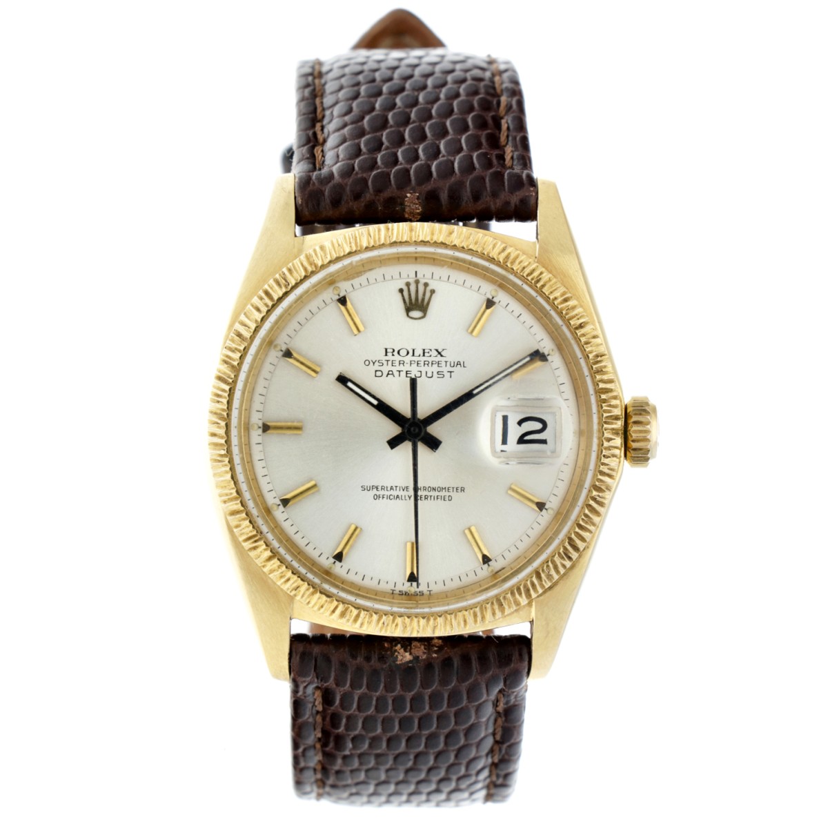 Rolex Datejust 1607 - Heren polshorloge - ca. 1970.