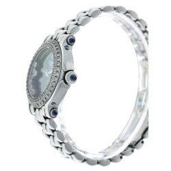 Chopard Happy Sport 8236 Zirkonia Bezel - Dames polshorloge - ca. 2000.