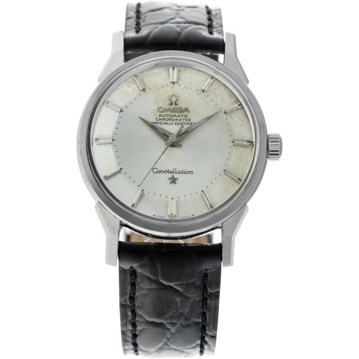 Omega Constellation 167.005 - Pie pan Dog leg - Heren polshorloge - ca. 1962.