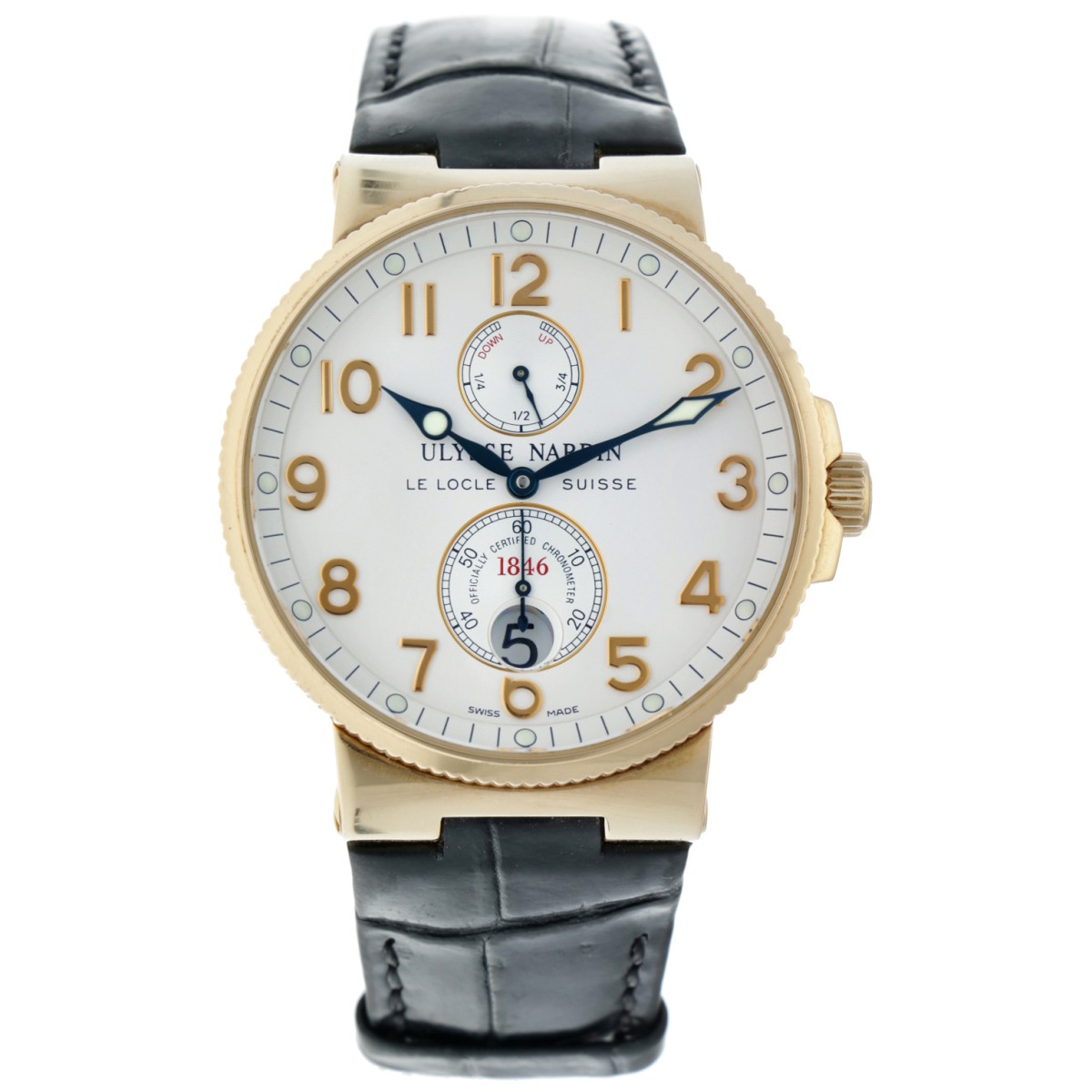 Ulysse Nardin Maxi Marine 266-66 - Heren polshorloge - ca. 2010.