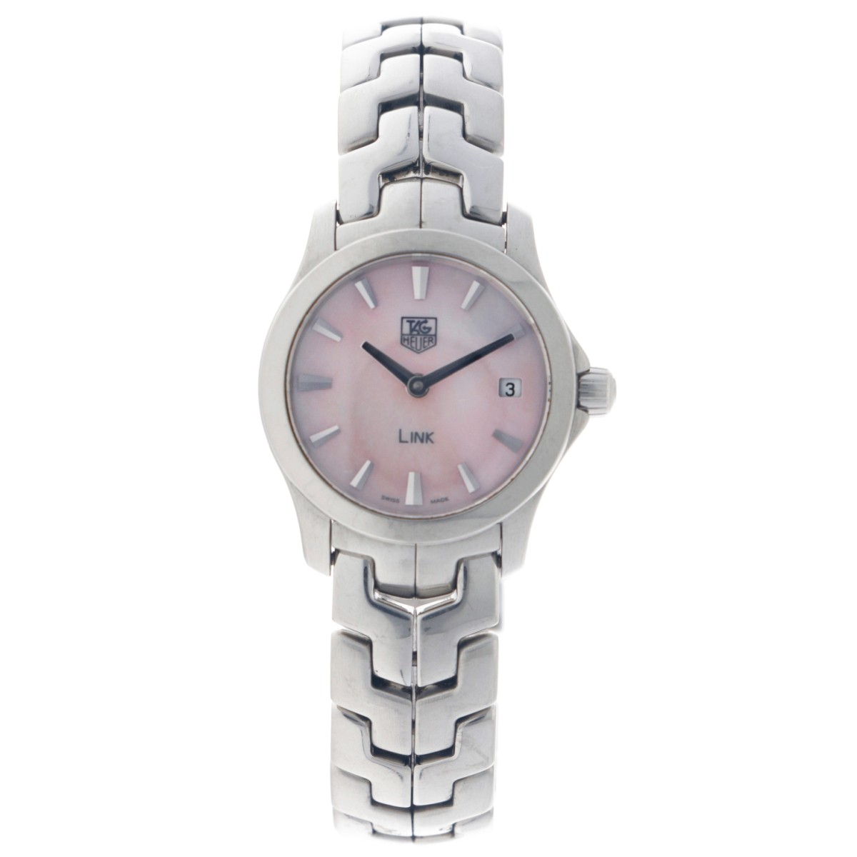 TAG Heuer Link WJF1412 - Pink Mother of Pearl - Dames polshorloge - ca. 2013.