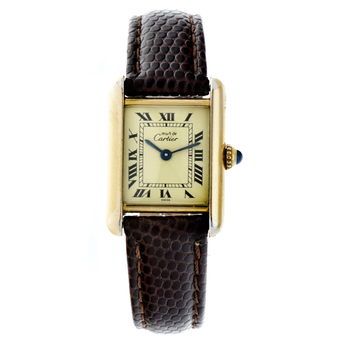 Cartier Tank Vermeil 5057001 - Dames polshorloge - ca. 1990.