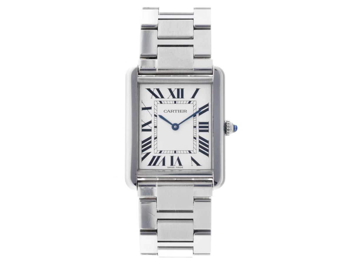 Cartier Tank Solo 3169 - Heren polshorloge - ca. 2015.