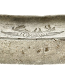 Annam. French protectorate. Silver Bar. 10 Lang. N.D. (probably first half 20th century).