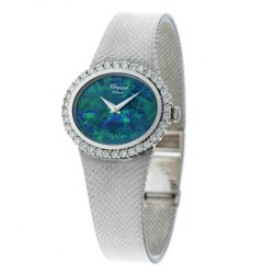 Chopard 5036 1 - Opal dial Diamonds - Dames polshorloge - ca. 1975.