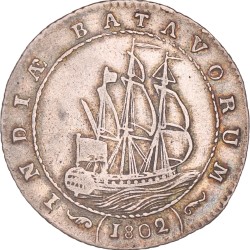 1 Gulden. 1802. Zeer Fraai.