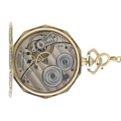 Hamilton - Heren zakhorloge - ca. 1900.