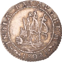 ¼ Gulden. 1802. Zeer Fraai.