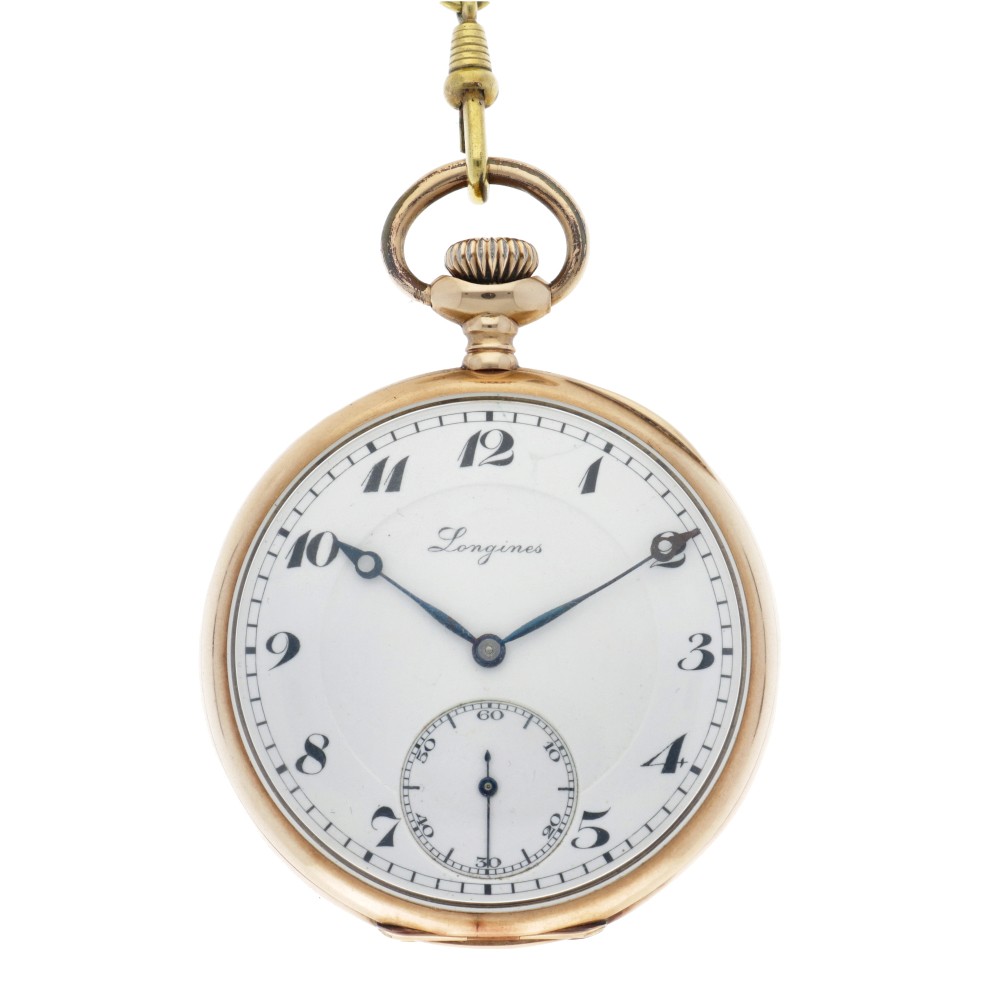 Longines 6 Grands Prix - Heren zakhorloge - ca. 1914.