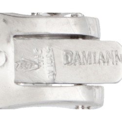 18 kt. Witgouden Damiani oorbellen bezet met ca. 0.32 ct. diamant.