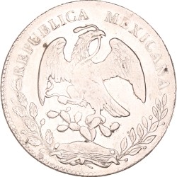 Mexico. 8 Reales. 1851 Mo-GC.