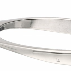 Witgouden solitair ring, met ca. 0.43 ct. diamant - 18 kt.