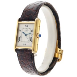 Cartier Tank Must 2413 - Heren polshorloge - ca. 2000.