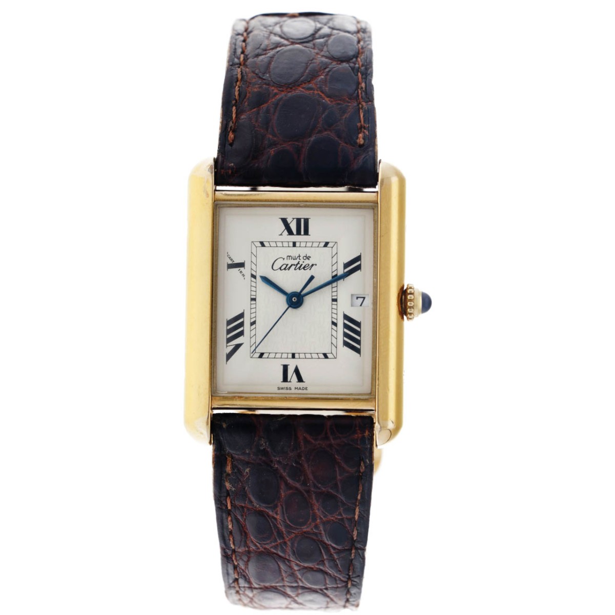 Cartier Tank Must 2413 - Heren polshorloge - ca. 2000.