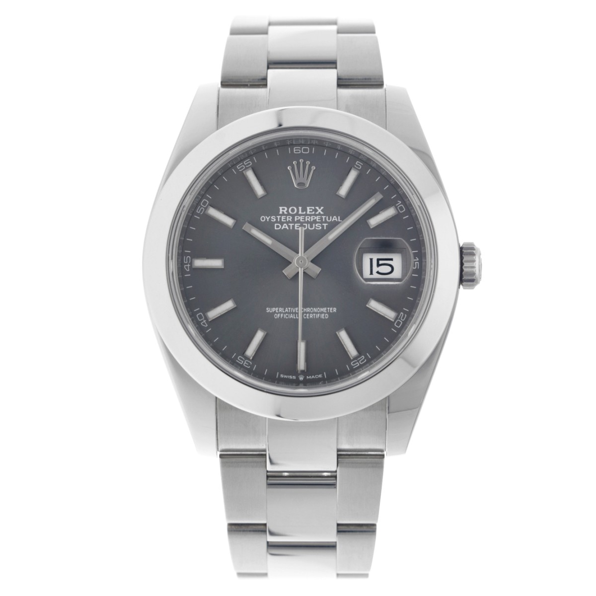 Rolex Datejust 41 Dark Rhodium - 126300 - Heren polshorloge - 2019.