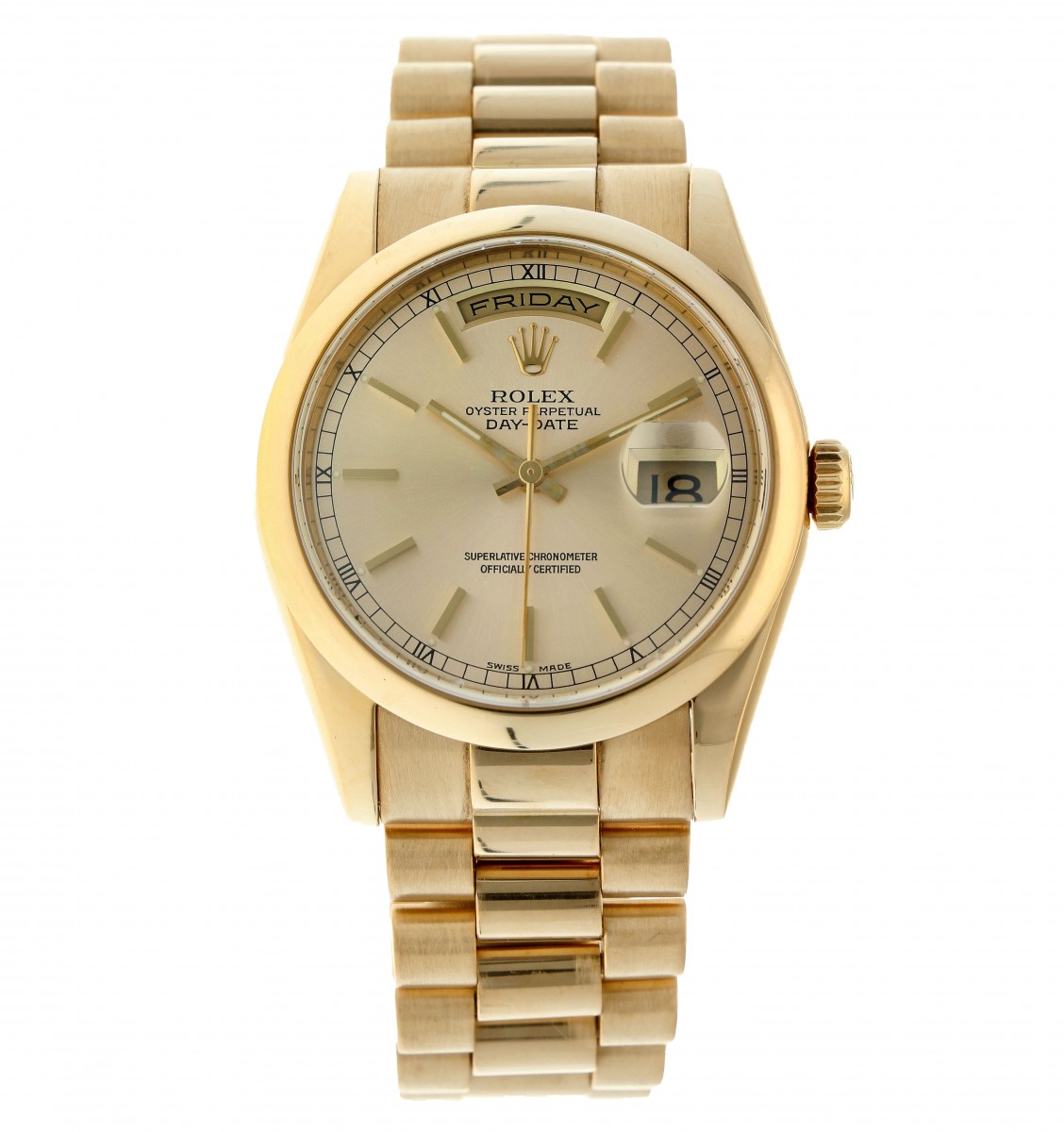 Rolex Day Date 118208 - Herenhorloge - ca. 2000.