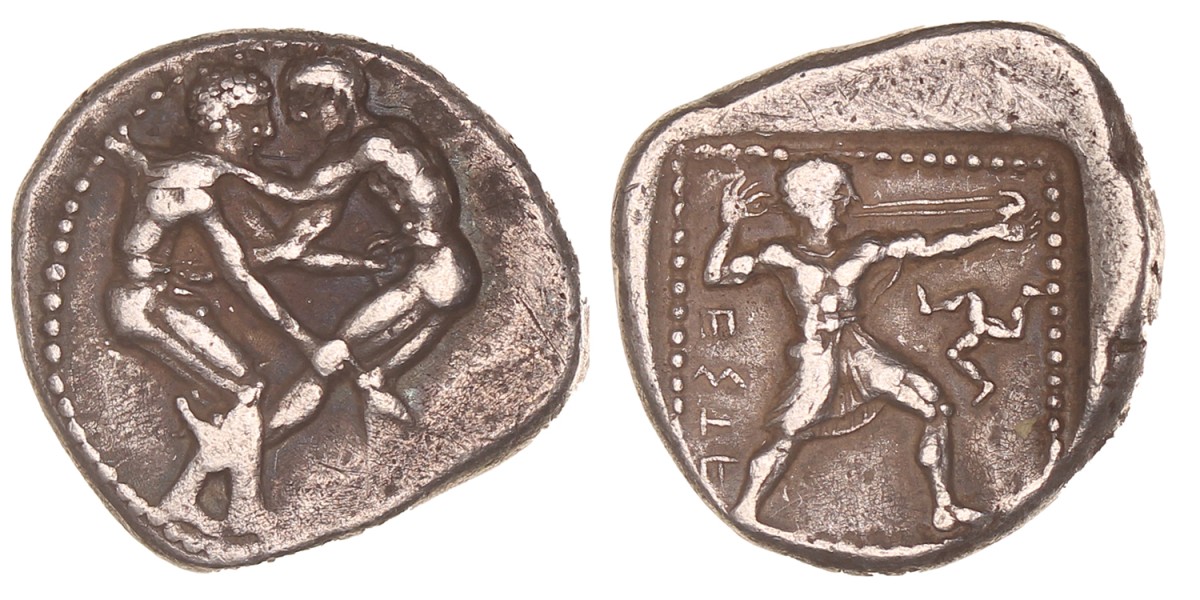Pamphylia. Aspendos. AR Stater. N.D. (380/75 - 330/25 BC).