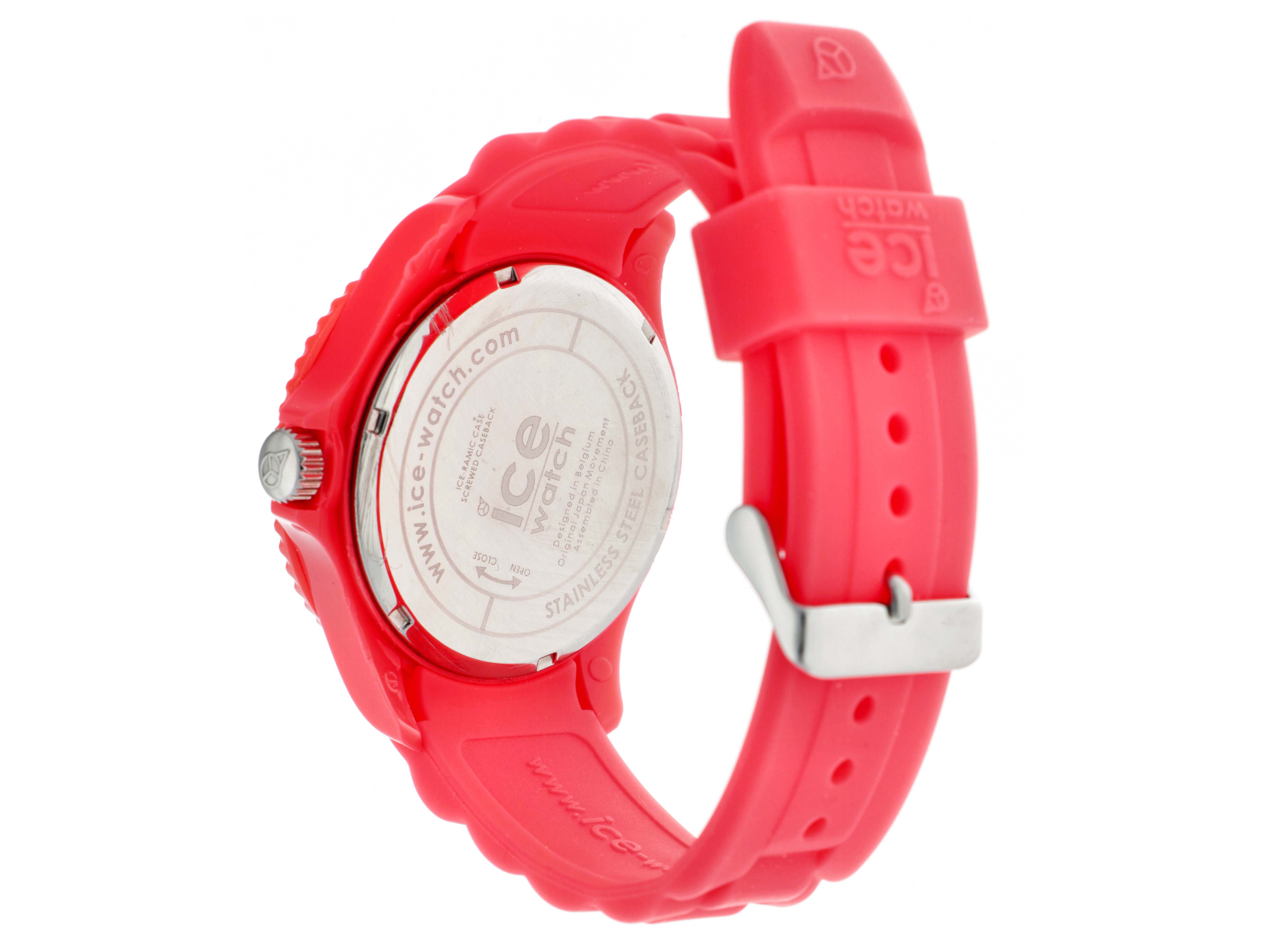 Ice-Watch Ice Summer Neon Red Big SS.NRD.B.S.12 - Unisex polshorloge - ca. 2020.