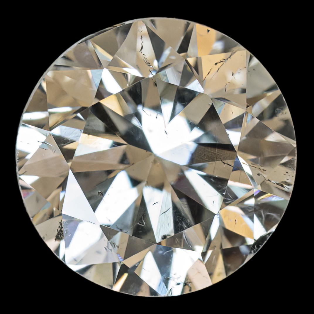 GIA-gecertificeerde briljant geslepen natuurlijke diamant van 0.81 ct.