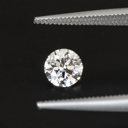 GIA-gecertificeerde briljant geslepen natuurlijke diamant van 0.50 ct.