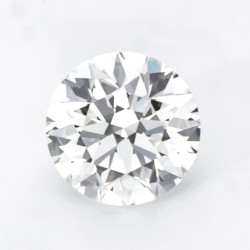 GIA-gecertificeerde briljant geslepen natuurlijke diamant van 0.50 ct.
