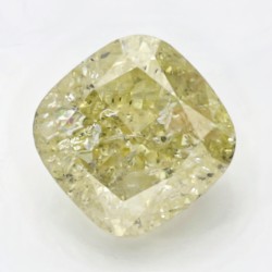 IGI-gecertificeerde square cushion geslepen natuurlijke diamant van 1.02 ct.