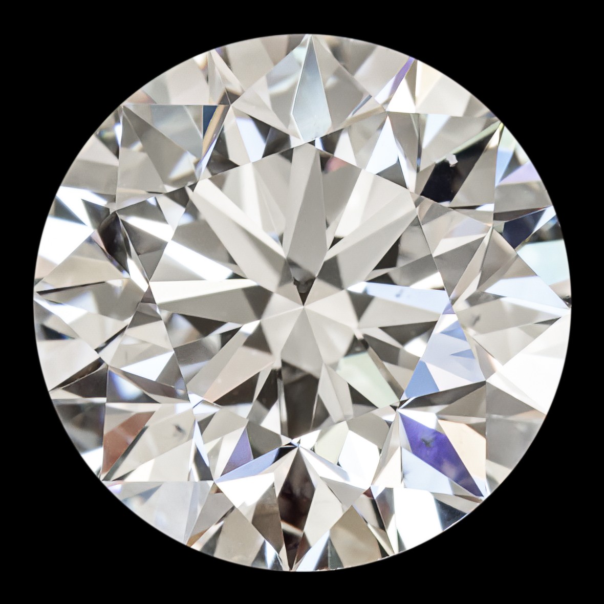 GIA-gecertificeerde briljant geslepen natuurlijke diamant van 2.50 ct.